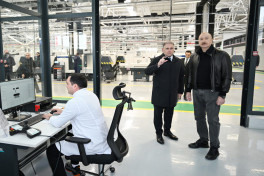 Президент Азербайджана принял участие в открытии после реконструкции Тертерского электромеханического завода-ОБНОВЛЕНО 