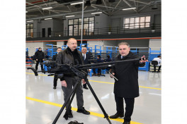 Президент Азербайджана принял участие в открытии после реконструкции Тертерского электромеханического завода-ОБНОВЛЕНО 