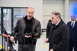 Президент Азербайджана принял участие в открытии после реконструкции Тертерского электромеханического завода-ОБНОВЛЕНО 