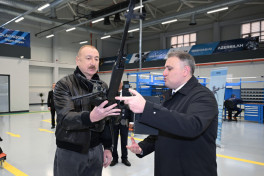 Президент Азербайджана принял участие в открытии после реконструкции Тертерского электромеханического завода-ОБНОВЛЕНО 
