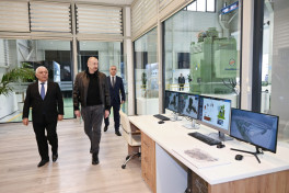 Президент Ильхам Алиев принял участие в открытии ГЭС «Гозлукёрпю» в Агдеринском районе-ОБНОВЛЕНО 