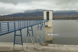 Из Хачинчайского водохранилища в Агдамском районе орошаются 7 тысяч гектаров посевных площадей и садовых массивов – ФОТО 