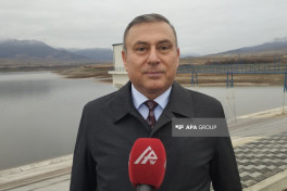 Из Хачинчайского водохранилища в Агдамском районе орошаются 7 тысяч гектаров посевных площадей и садовых массивов – ФОТО 