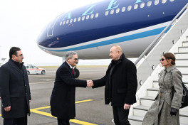 Президент Азербайджана прибыл в Швейцарию для участия в Давосском форуме