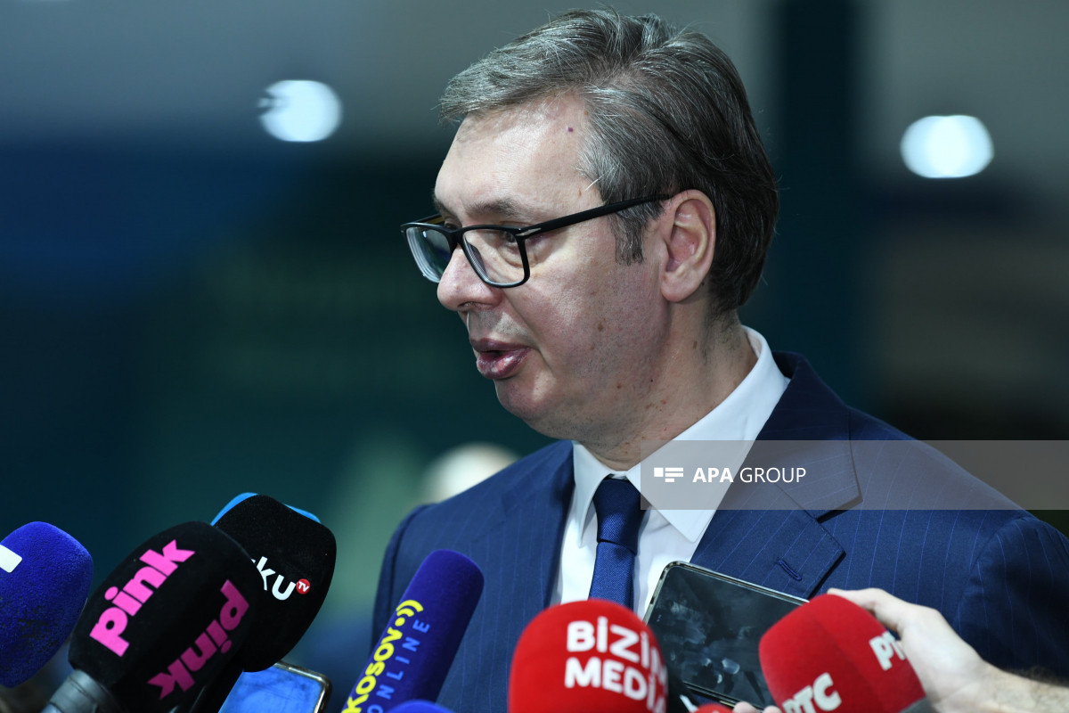 президент Сербии Александар Вучич