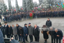 Сын президента Турции Билал Эрдоган посетил Аллею шехидов в Гяндже-ФОТО 