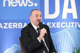 Президент Ильхам Алиев в Давосе дал интервью телеканалу «Euronews»-ФОТО-ОБНОВЛЕНО 