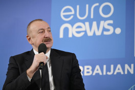 Президент Ильхам Алиев в Давосе дал интервью телеканалу «Euronews»-ФОТО-ОБНОВЛЕНО 