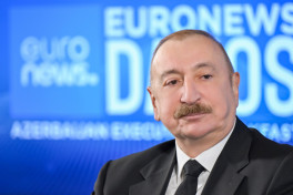 Президент Ильхам Алиев в Давосе дал интервью телеканалу «Euronews»-ФОТО-ОБНОВЛЕНО 