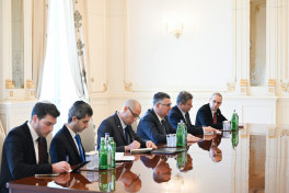 Президент Азербайджана принял главу МИД Израиля