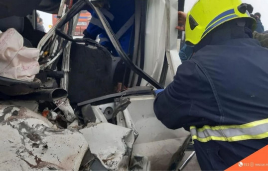 В Армении столкнулись 15 автомобилей, есть пострадавшие