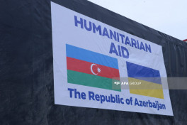 Из Азербайджана в Украину отправлена очередная партия гуманитарной помощи -ФОТО -ВИДЕО 