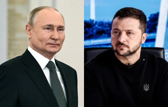 Владимир Путин, Владимир Зеленский