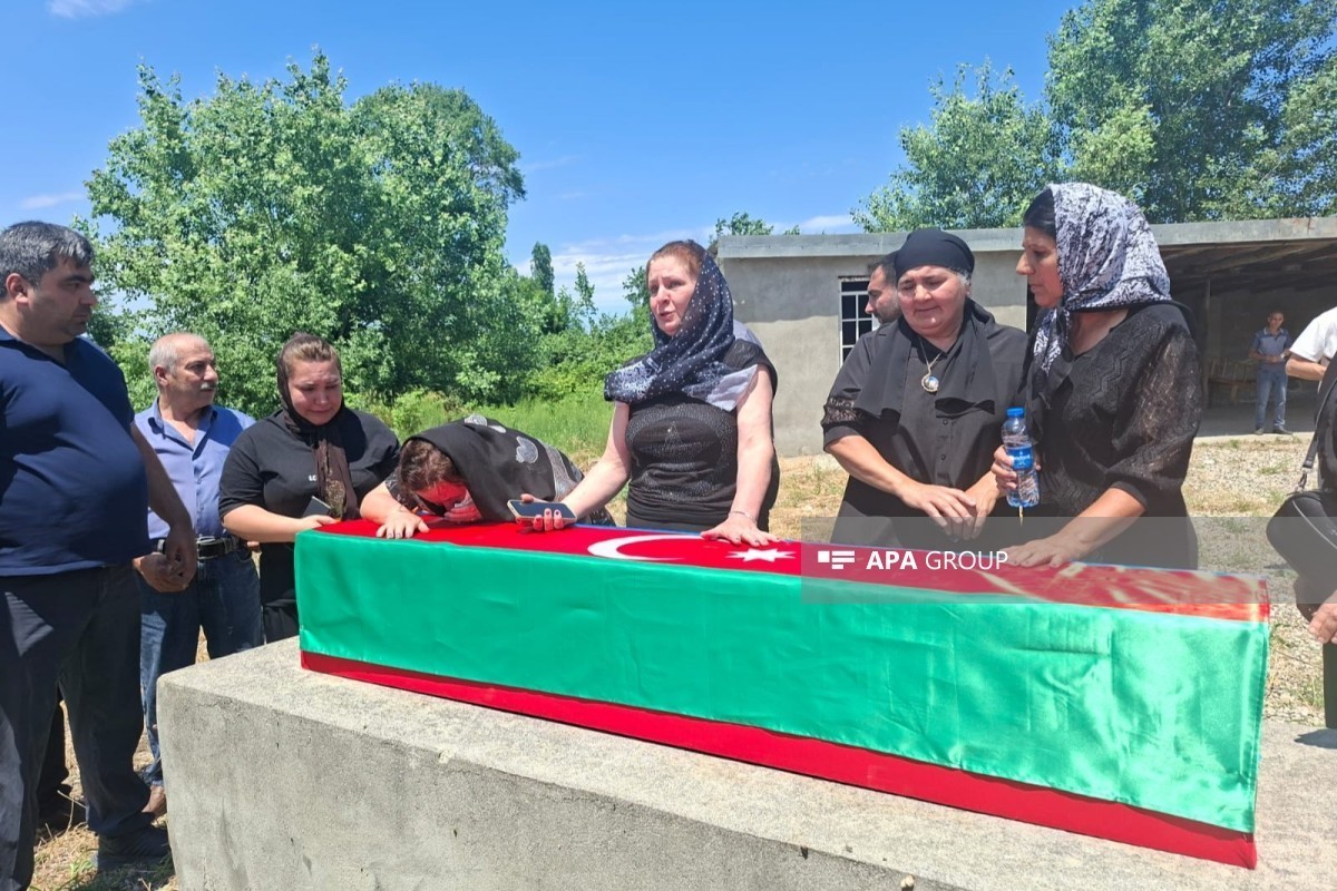 Останки военнослужащего Ярмаммеда Нуриева, пропавшего без вести во время Первой Карабахской войны, захоронены в Хачмазе -<span class="red_color">ФОТО