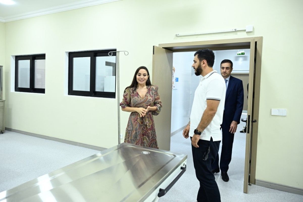Лейла Алиева приняла участие в открытии регионального отделения Центра заботы о бездомных животных в Евлахе