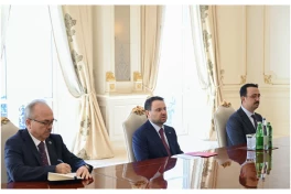 Президент Ильхам Алиев принял министра юстиции Турции-ФОТО 