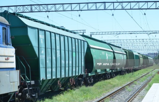 Из России в Армению транзитом через Азербайджан отправлено 14 вагонов с пшеницей -ФОТО 