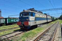 Из России в Армению транзитом через Азербайджан отправлено 14 вагонов с пшеницей -ФОТО 
