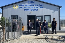 Открыт новый пункт спасения на водах «Бильгя» — ВИДЕО 
