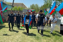 Останки пропавшего без вести шехида Первой Карабахской войны Даяната Мусаева захоронены в Уджарском районе -ФОТО 