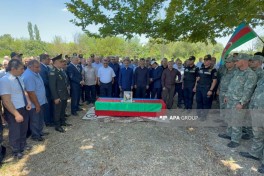 Останки пропавшего без вести шехида Первой Карабахской войны Даяната Мусаева захоронены в Уджарском районе -ФОТО 