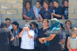 Останки военнослужащего Рауфа Ахмедова, пропавшего без вести в Первой Карабахской войне, захоронены в Гёранбойском районе — ФОТО 