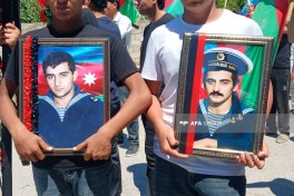 Останки военнослужащего Рауфа Ахмедова, пропавшего без вести в Первой Карабахской войне, захоронены в Гёранбойском районе — ФОТО 