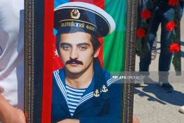 Останки военнослужащего Рауфа Ахмедова, пропавшего без вести в Первой Карабахской войне, захоронены в Гёранбойском районе — ФОТО 