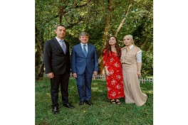 Лейла Алиева приняла участие в открытии персональной выставки и акции по посадке деревьев в Габале -ФОТО 