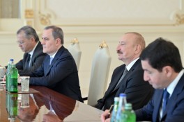 Президент Ильхам Алиев принял члена Комитета по иностранным делам Сената США-ФОТО 