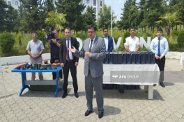 В город Ходжавенд прибыла очередная группа переселенцев, вручены ключи от квартир-ОБНОВЛЕНО-1-ФОТО 