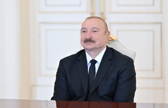 Президент Ильхам Алиев