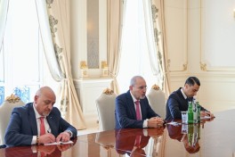 Президент Ильхам Алиев принял вице-премьера Иордании