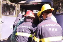 В Азербайджане прошли совместные учения МЧС и ГПС — ВИДЕО 