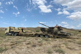 В Сухопутных войсках проводятся оперативные учения — ВИДЕО 