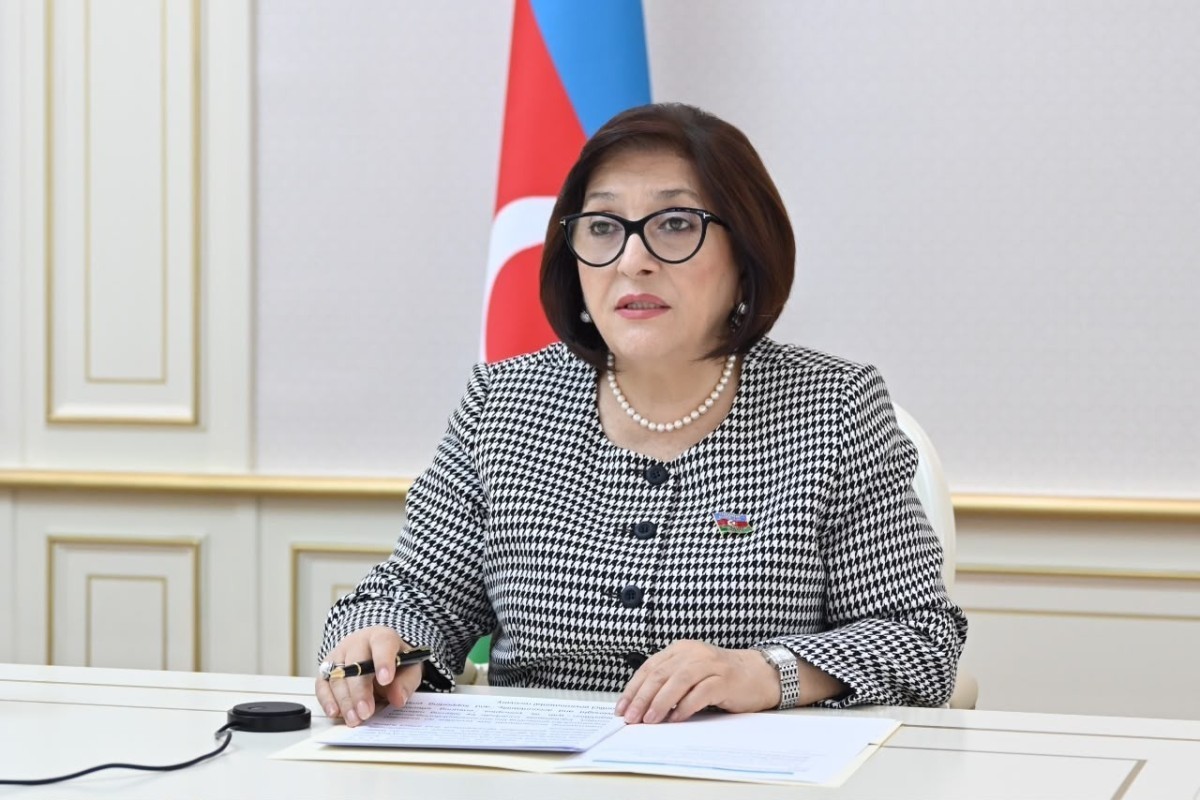 Председатель Милли Меджлиса Сахиба Гафарова