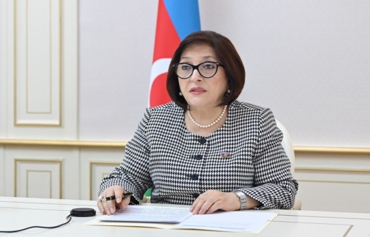 Председатель Милли Меджлиса Сахиба Гафарова