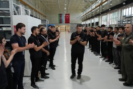 Сельчук Байрактар посетил производственные предприятия Bayraktar в Азербайджане