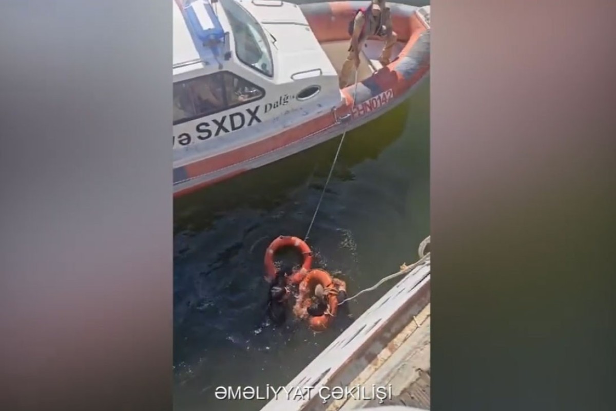 Спасён человек, тонувший в море на бульваре — <span class="red_color">ВИДЕО