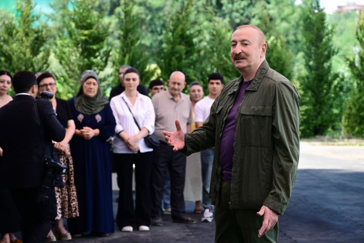 Президент Ильхам Алиев