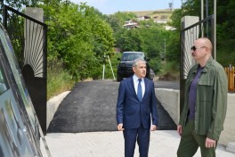 Президент Ильхам Алиев ознакомился с работами, проделанными в селе Кичик Галадереси Шушинского района, встретился с жителями, вернувшимися в село-ФОТО 