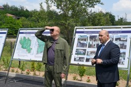 Президент Ильхам Алиев посетил село Гузейхырман Ходжавендского района -ФОТО 