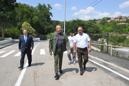 Президент Ильхам Алиев посетил село Гузейхырман Ходжавендского района -ФОТО 