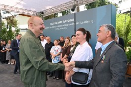 Президент Ильхам Алиев посетил село Гузейхырман Ходжавендского района -ФОТО 