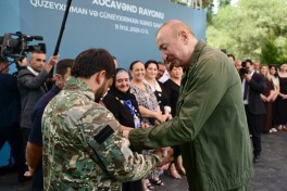 Президент Ильхам Алиев посетил село Гузейхырман Ходжавендского района -ФОТО 