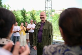 Президент Ильхам Алиев посетил село Гузейхырман Ходжавендского района -ФОТО 