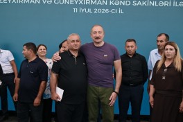 Президент Ильхам Алиев посетил село Гузейхырман Ходжавендского района -ФОТО 