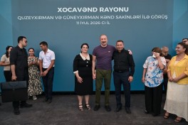 Президент Ильхам Алиев посетил село Гузейхырман Ходжавендского района -ФОТО 