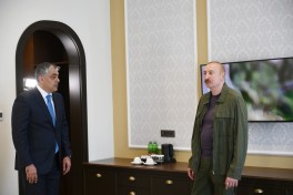 Президент Ильхам Алиев принял участие в открытии отеля «Ханкенди» -ФОТО 