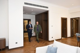 Президент Ильхам Алиев принял участие в открытии отеля «Ханкенди» -ФОТО 